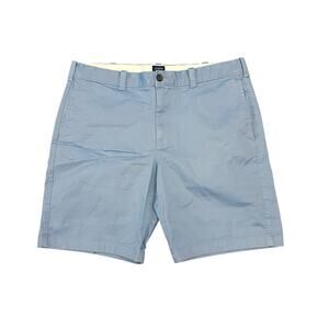 NWT J. Crew 9" Flex Chino Short Danube Blue Size 36